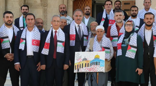 Eyyübiye’de Filistin’e Destek Resim Sergisi