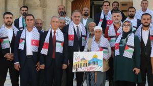 Eyyübiye’de Filistin’e Destek Resim Sergisi
