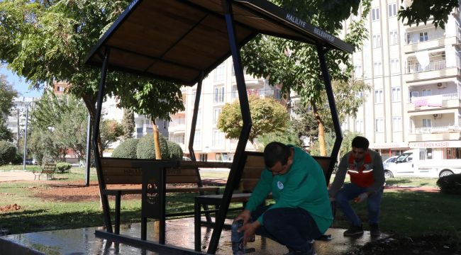 Haliliye'de Yeşil Dönüşüm: Parklar Yenileniyor, İlçe Güzelleşiyor