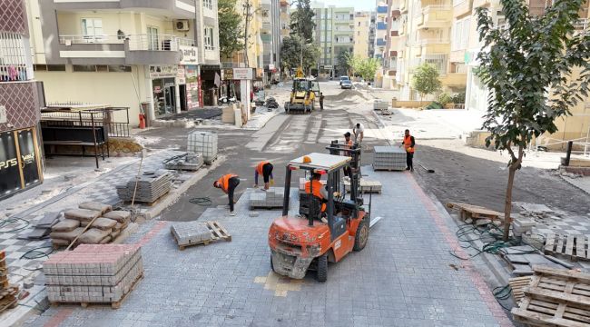 Karaköprü Belediyesinden Prestij Sokak Çalışmaları