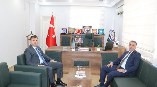 Karaköprü Kaymakamı Orhan Altun’dan Kent Konseyi’ne Ziyaret