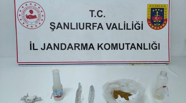 Şanlıurfa’da Jandarmadan Uyuşturucu Operasyonu