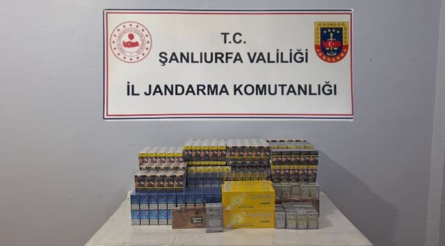 Şanlıurfa’da Kaçak Sigara, Çay ve Cep Telefonu Operasyonu