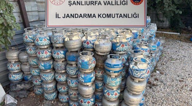 Şanlıurfa’da Kaçak Tüp Operasyonu: Binlerce Tüp Ele Geçirildi