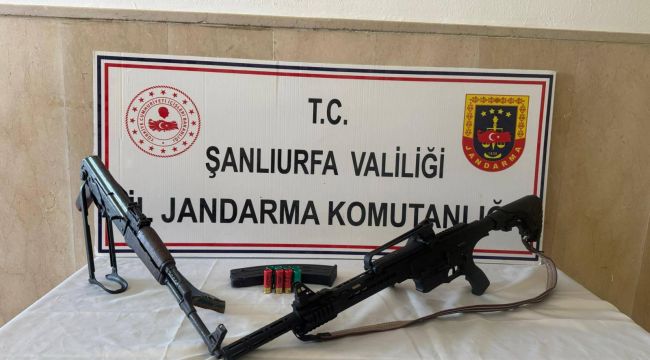 Şanlıurfa’da Ruhsatsız Silah Operasyonu: Piyade Tüfeği ve Tabanca Ele Geçirildi