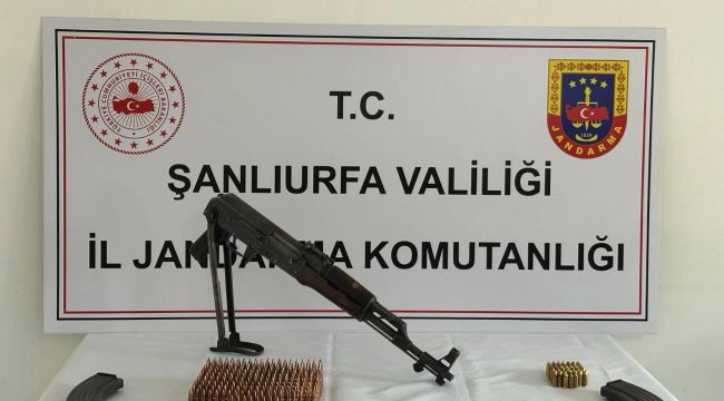 Şanlıurfa’da Ruhsatsız Silah Operasyonu: Piyade Tüfeği ve Yüzlerce Fişek Ele Geçirildi