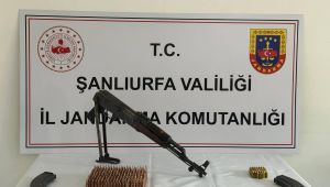 Şanlıurfa’da Ruhsatsız Silah Operasyonu: Piyade Tüfeği ve Yüzlerce Fişek Ele Geçirildi
