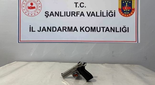 Şanlıurfa’da Ruhsatsız Silah Operasyonu