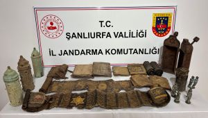 Şanlıurfa’da tarihi eser operasyonu: 2 şüpheli gözaltında