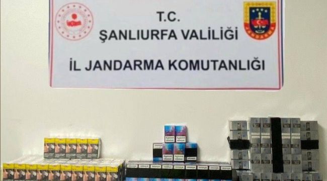 Şanlıurfa’da tütün ve alkol kaçakçılarına yönelik operasyon