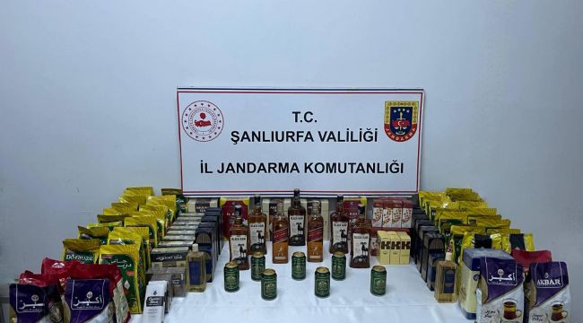 Şanlıurfa’da Tütün ve Alkol Kaçakçılığına Geçit Yok
