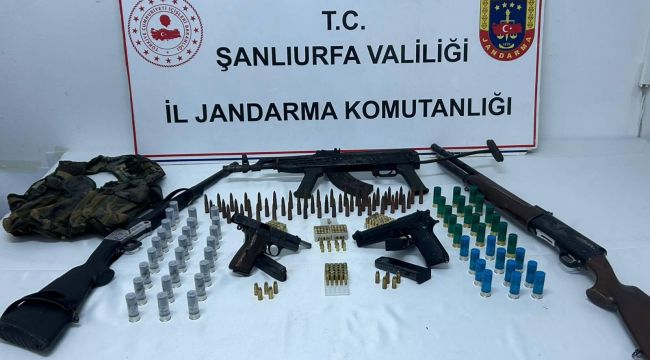 Şanlıurfa Jandarmasından Kaçak Silah Operasyonu