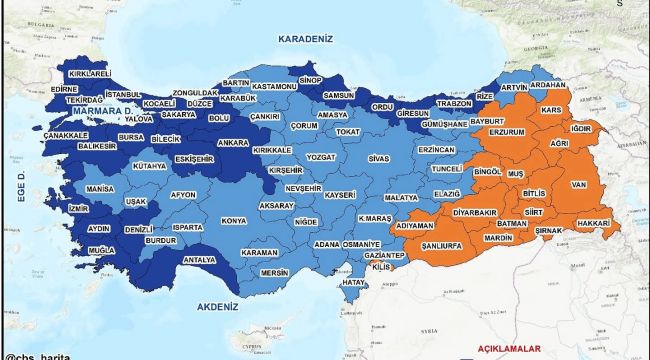 Şanlıurfa, Türkiye’nin En Kısa İlleri Arasında