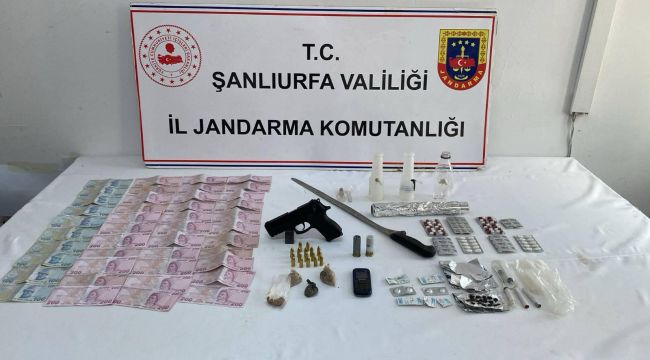 Suruç’ta Uyuşturucu Operasyonu: Çok Sayıda Madde ve Silah Ele Geçirildi