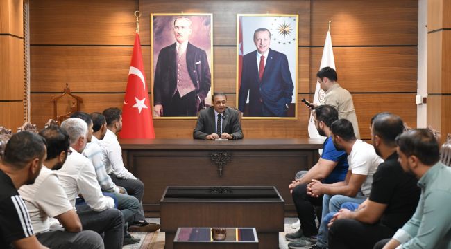 Umuda Açılan Kapıdan Girenler Vali Şıldak’la Görüştü