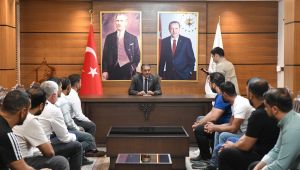 Umuda Açılan Kapıdan Girenler Vali Şıldak’la Görüştü