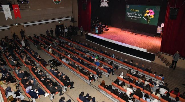 24 Kasım Öğretmenler Günü Şanlıurfa'da Coşkuyla Kutlandı