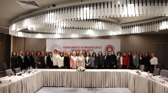 Aile ve Sosyal Hizmetler Bakanı Göktaş Bursa’da kadın sanayici ve girişimcilerle buluştu