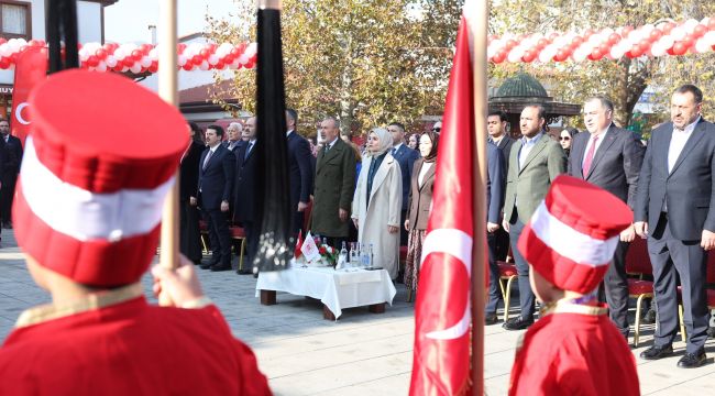 Bakan Göktaş, Nallıhan'da toplu açılış töreninde konuştu