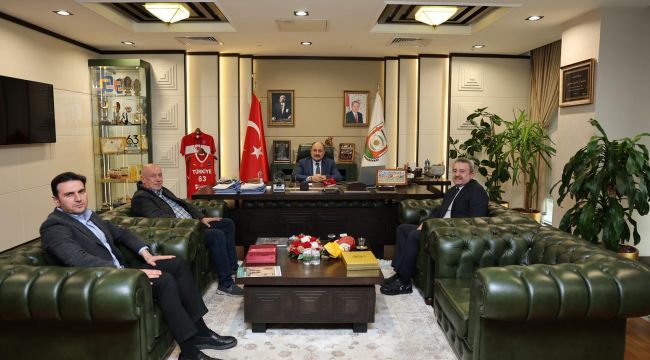 Başkan Gülpınar’a Galatasaray’dan Sürpriz Ziyaret