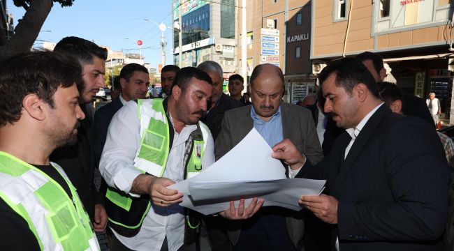 Başkan Gülpınar, Divanyolu’ndaki Çalışmaları Yerinde İnceledi