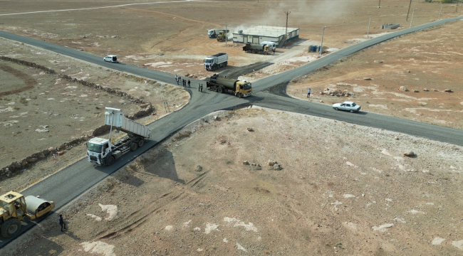 Eyyübiye İle Harran Arasındaki Grup Yolu Modern Görünüme Kavuştu