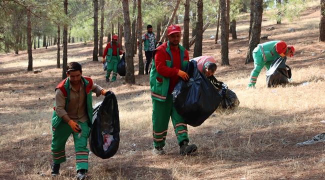 Gölpınar Tabiat Parkında Çalışmalar Sürüyor