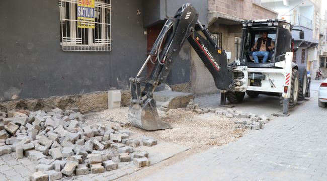 Haliliye Belediyesi, Yavuz Selim Mahallesi’nde Üstyapı Çalışmalarını Sürdürüyor