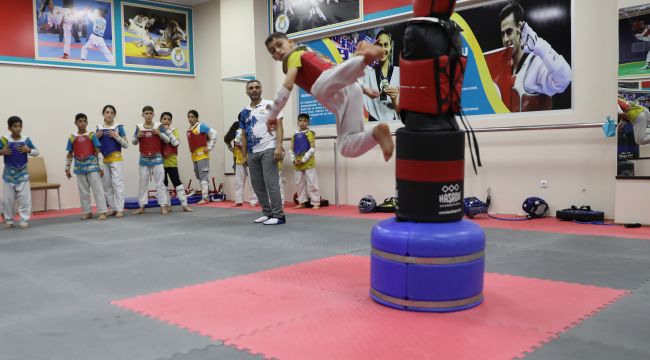 Haliliye’de Kış Spor Okullarında Tekvando Heyecanı