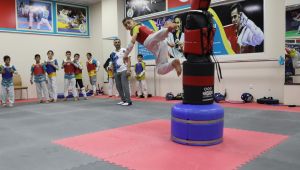 Haliliye’de Kış Spor Okullarında Tekvando Heyecanı