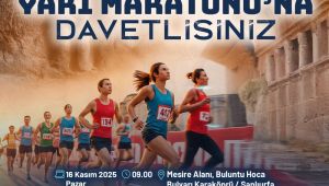 Karaköprü’de Sayburç Yarı Maratonu İle Spor Şöleni Yaşanacak