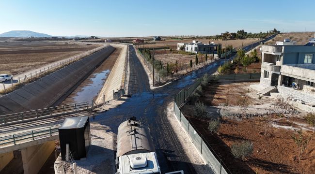 Karaköprü Kırsalında Kış Öncesi Yollar Yenileniyor