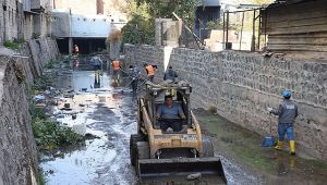 Korçik Deresi'nde temizlik seferberliği başladı