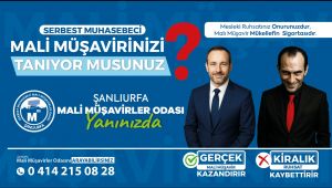 “Mali Müşavirinizi Tanıyor Musunuz?” Bilbordları Şanlıurfa’da Dikkat Çekti