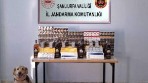 Şanlıurfa'da Jandarmadan Kaçak Tütün ve Alkol Operasyonu