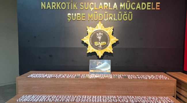 Şanlıurfa'da narkotik operasyon: 2 bin 240 sentetik ecza hap ele geçirildi