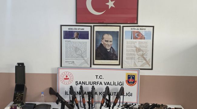 Şanlıurfa’da Silah Kaçakçılığı Operasyonu