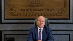 Şanlıurfa Hemofili Derneği Başkanı Ali Yıldırım’dan, İl Sağlık Müdürü Dr. Erhan Berk’e Destek