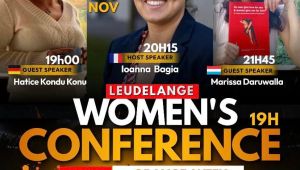 Şanlıurfalı Yazar Hatice Kondu Konu, Luxemburg’daki “Orange Week” Etkinliğinde