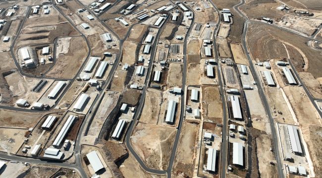 Türkiye’nin En Büyük Besi Organize Tarım Bölgesi’nde Hareketlilik Arttı Besi OSB’de 40 Km Asfalt Yol Tamamlandı