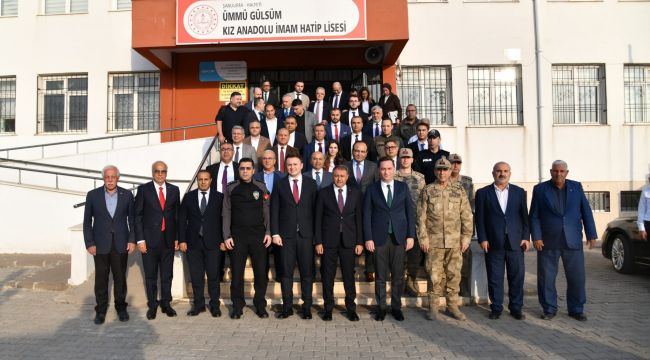 Vali Hasan Şıldak Halfeti’de İncelemelerde Bulundu