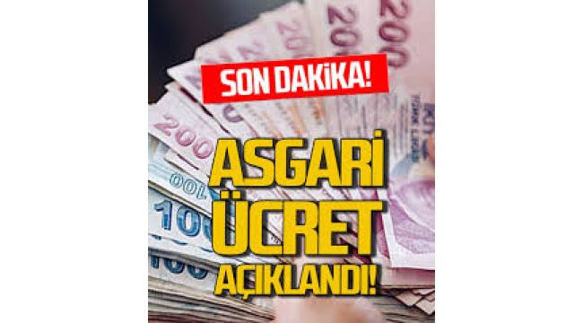 2026 Asgari Ücret Açıklandı: İşte Yeni Rakam