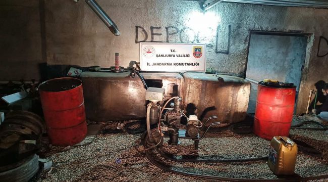 Akçakale’de Kaçak Akaryakıt Operasyonu