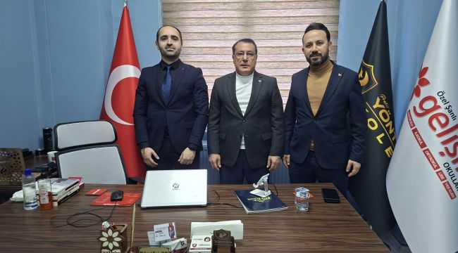 Aksa Doğalgaz'tan Mehmet Emin Kuş'a Nezaket Ziyareti