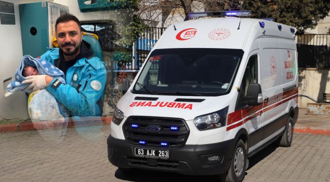 Ambulansta Doğum: Anne, Bebeğine Doğumu Gerçekleştiren ATT’nin Adını Verdi