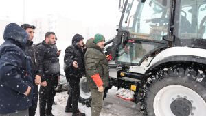 Başkan Gülpınar, Karla Mücadeleyi Sahada İnceledi