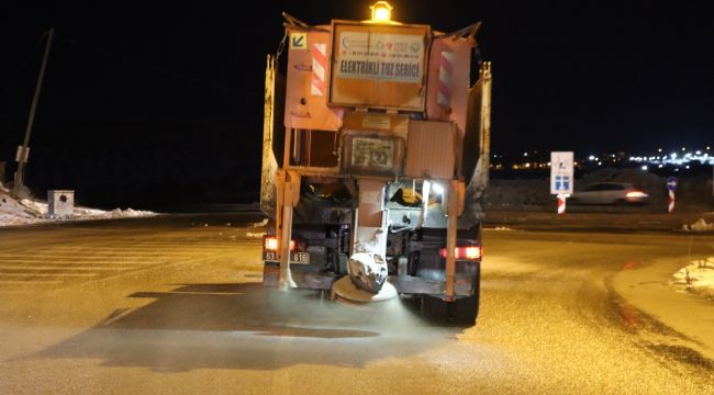 Büyükşehir Belediyesi, Karla Mücadelede Seferber Oldu