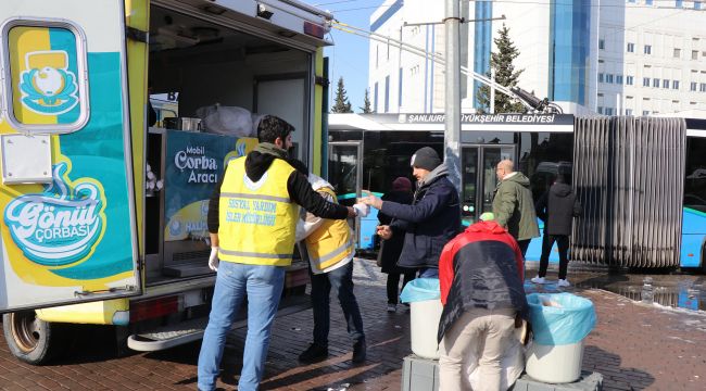 Haliliye’de Kar Mesaisi: Yol Açma Ve Sıcak Yemek Desteği