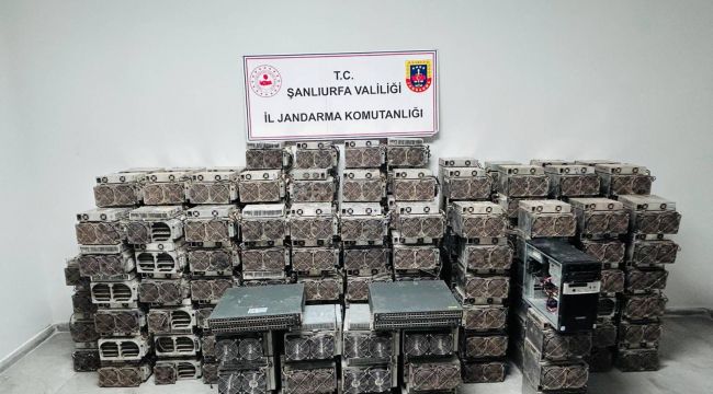 Hilvan’da Kaçak Kripto Para Operasyonu