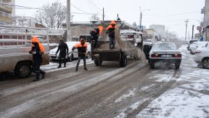 Hilvan’da Karla Mücadele Çalışmaları
